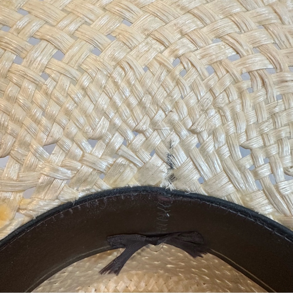 Resistol Stagecoach Western Cowboy Hat 6 3/4 Self Conforming Straw Tan USA Texas - Picture 7 of 16